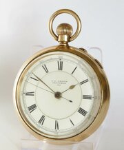 J G Graves Chronograph Pocket Watch, C1900