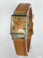 ‘NOS’ 1940s Hallwatch Wrist Watch By Liban