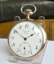 Silver Chronometre Sidus Pocket Watch