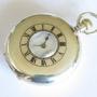 Silver J W Benson half hunter pocket watch