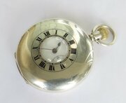 Silver Vacheron Half Hunter Pocket Watch, 1911