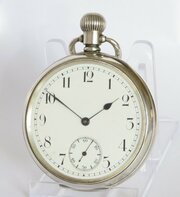 Silver Waltham Pocket Watch Great War Presentation