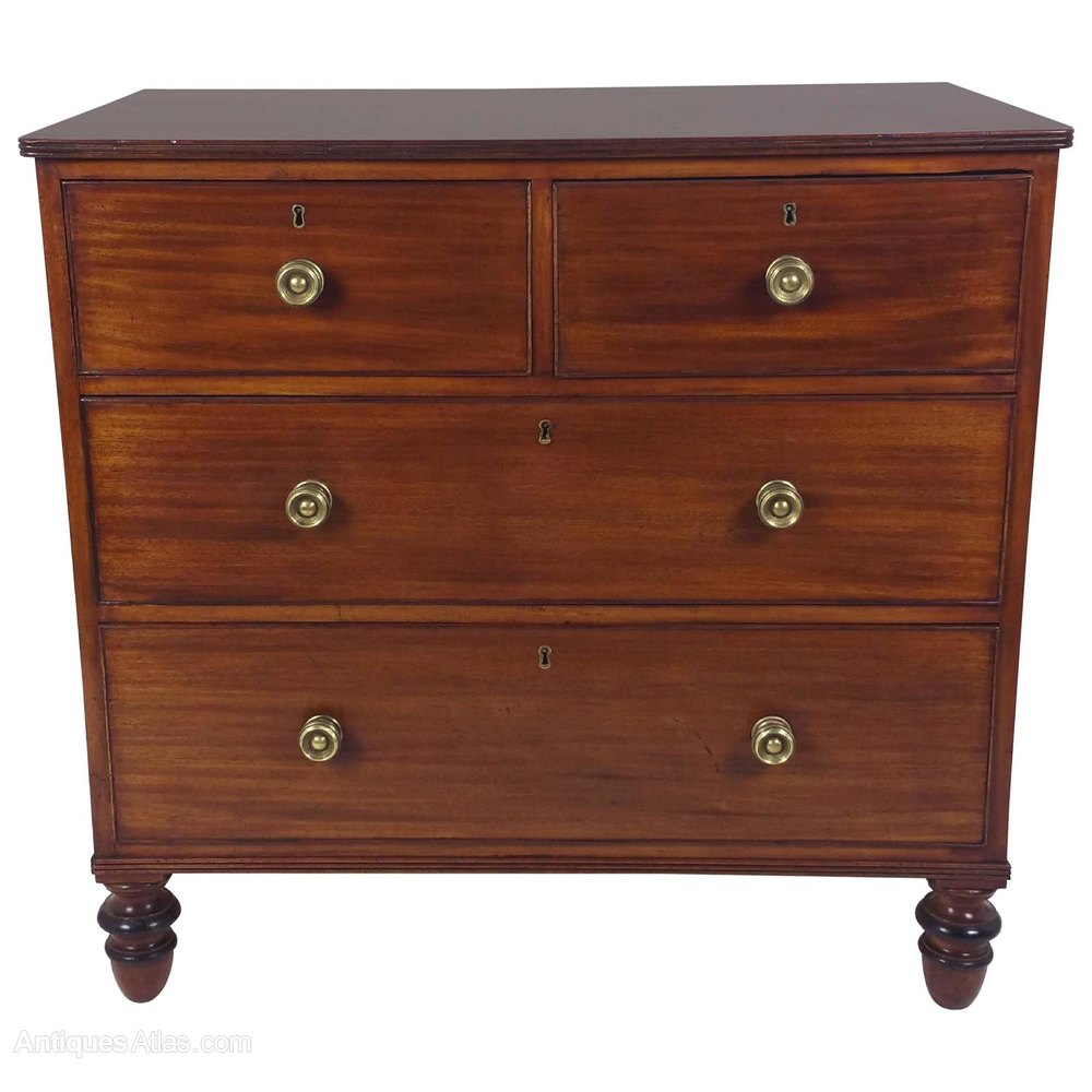 Regency figured mahogany low chest of drawers antiques atlas Regency figured mahogany low chest of drawers antiques atlas