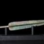 Luristan Iron-age bronze spearhead Circa 900 BC.