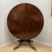 Georgian Plum Pudding Tilt Top Centre Table