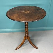 Regency Inlaid Tripod Wine Table