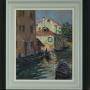 Charles Merrill Mount Oil on Board of Venice #2