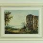 Grand Tour Watercolour by Maria Lushington, c1820s