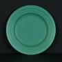 Wedgwood Annular Ware Matt Green Plate, c.1930s