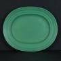 Wedgwood Annular Ware Large Matt Green Platter