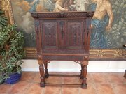 Cupboard On Stand Country Oak 1730