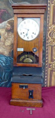 National Time Clock ST Mary Cray Kent Gwo 1900