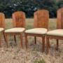 Art Deco Dining Chairs 