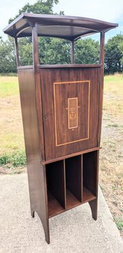 Arts & Crafts Scottish Music Cabinet