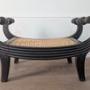 Ceylonese Ebony Stool.
