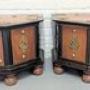 Pair of Ceylonese Ebony & Jackwood Chests