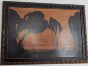 Rowley Gallery Pastorale Marquetry Picture.