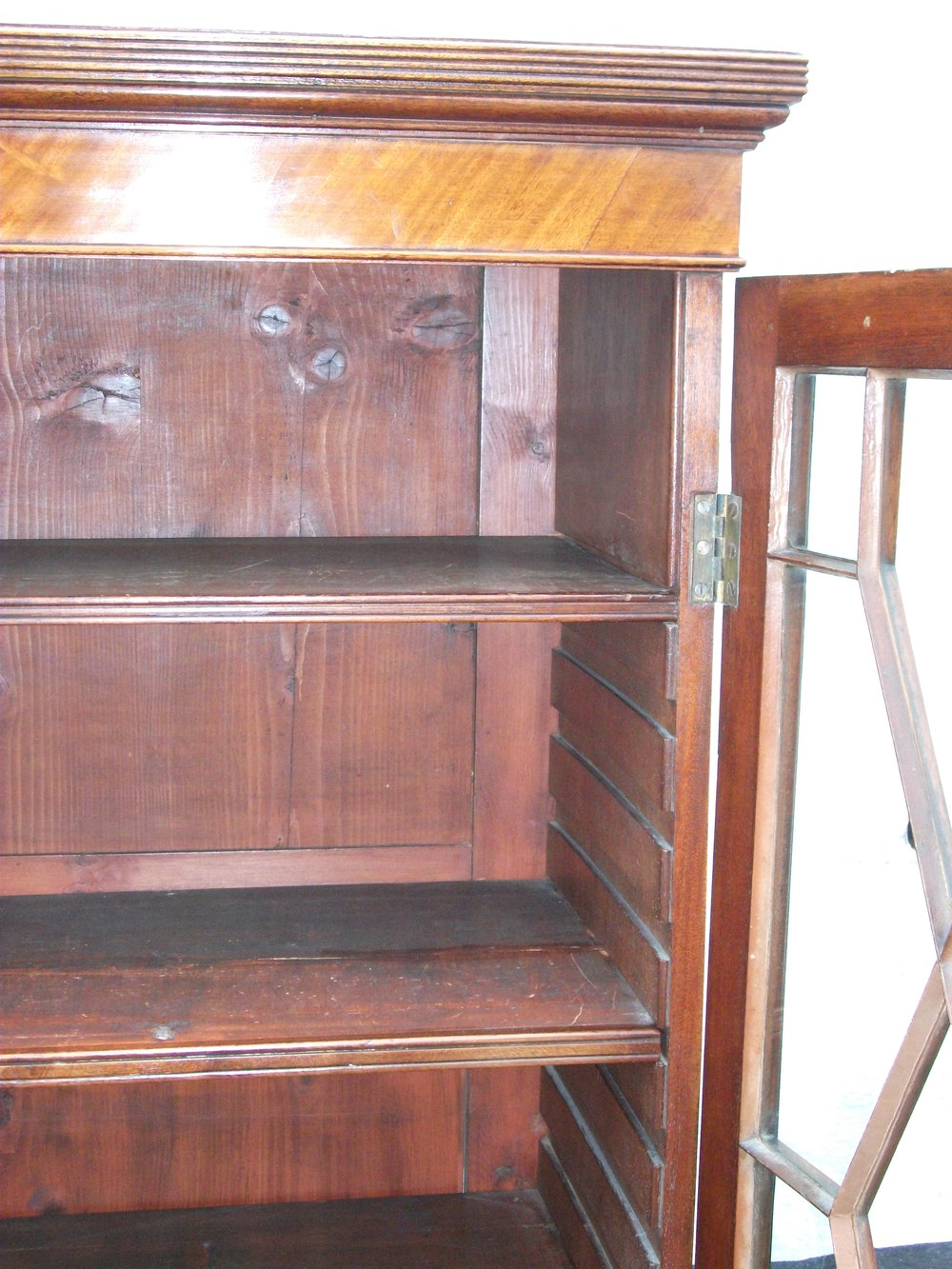 Glazed Mahogany Bookcase Antiques Atlas