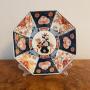 Antique Japanese imari hexagonal plate 