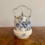 Antique Victorian Carlton Ware biscuit barrel