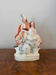 Antique Victorian Large Staffordshire Figure