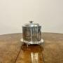 Victorian biscuit barrel  Silver-plated biscuit barrel