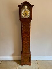 Antique Grandmother Clock By Mappin And Webb