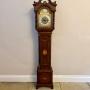 Edwardian Inlaid Chiming Grandmother Clock