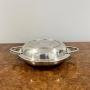 Edwardian Silver Plated Circular Entree Dish