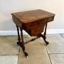 Fantastic quality antique Victorian work table 