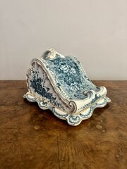 Fantastic Quality Antique Cheese Dish And Cover 