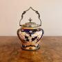 Lovely antique Edwardian biscuit barrel 