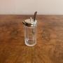 Silver plated cruet set