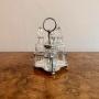 Lovely antique Edwardian silver plated cruet set 