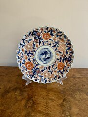 lovely quality japnese imari plate Lovely quality antique Japnese imari plate
