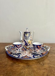 Quality 19th century porcelain coffee set