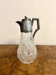 Quality Antique Edwardian Claret Jug 