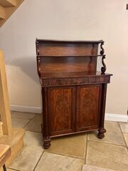 Quality Antique Regency Mahogany Chiffonier 