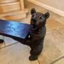 Black Forest Bear Musical seat  Unusual 19th century Blck Forest Bear Musical seat