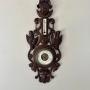Antique Victorian aneroid barometer  Black Forrest aneroid barometer