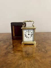 Victorian Carriage Clock By Pickford Of London