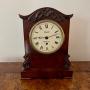 Victorian mahogany bracket clock by Piggin Norwich