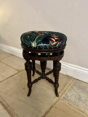 Quality Antique Victorian Revolving Piano Stool