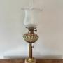 Quality antique Victorian telescopic oil lamp 