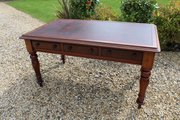 late georgian mahogany desk Late Georgian Mahogany Desk