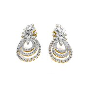 Beautiful Diamond Drop Earrings