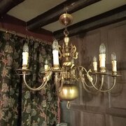 Antique Flemish Chandelier