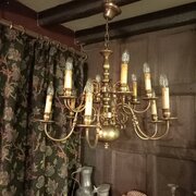 Antique Flemish Chandelier