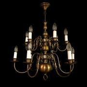 Antique Flemish Chandelier