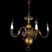 Antique Flemish Chandelier